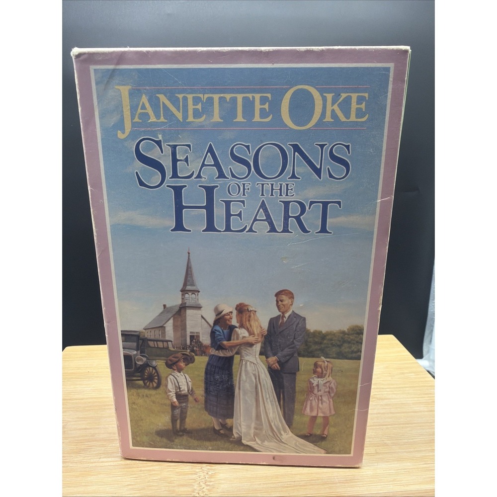 VTG SEASONS OF THE HEART Complete 1-4 Box Set Janette Oke- Paperback